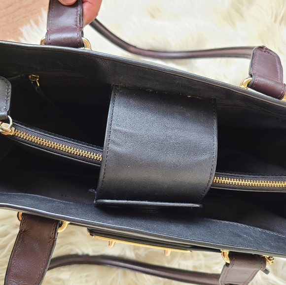 COACH Swaggers Carryall Black Exotic Bag - Picture 6 of 11